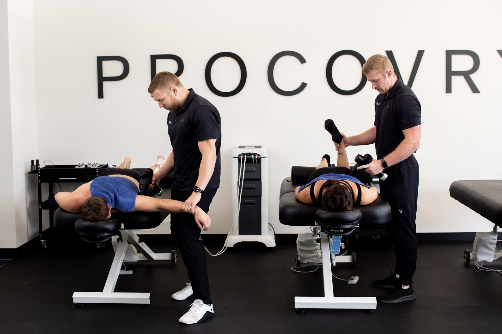 Practitioners treating clients at Procovry